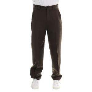 PANTALONE WIDE LEG MARRONE